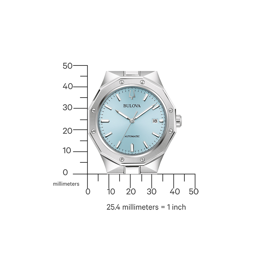 Bulova Herren Armbanduhr 96B462 Classic Automatik