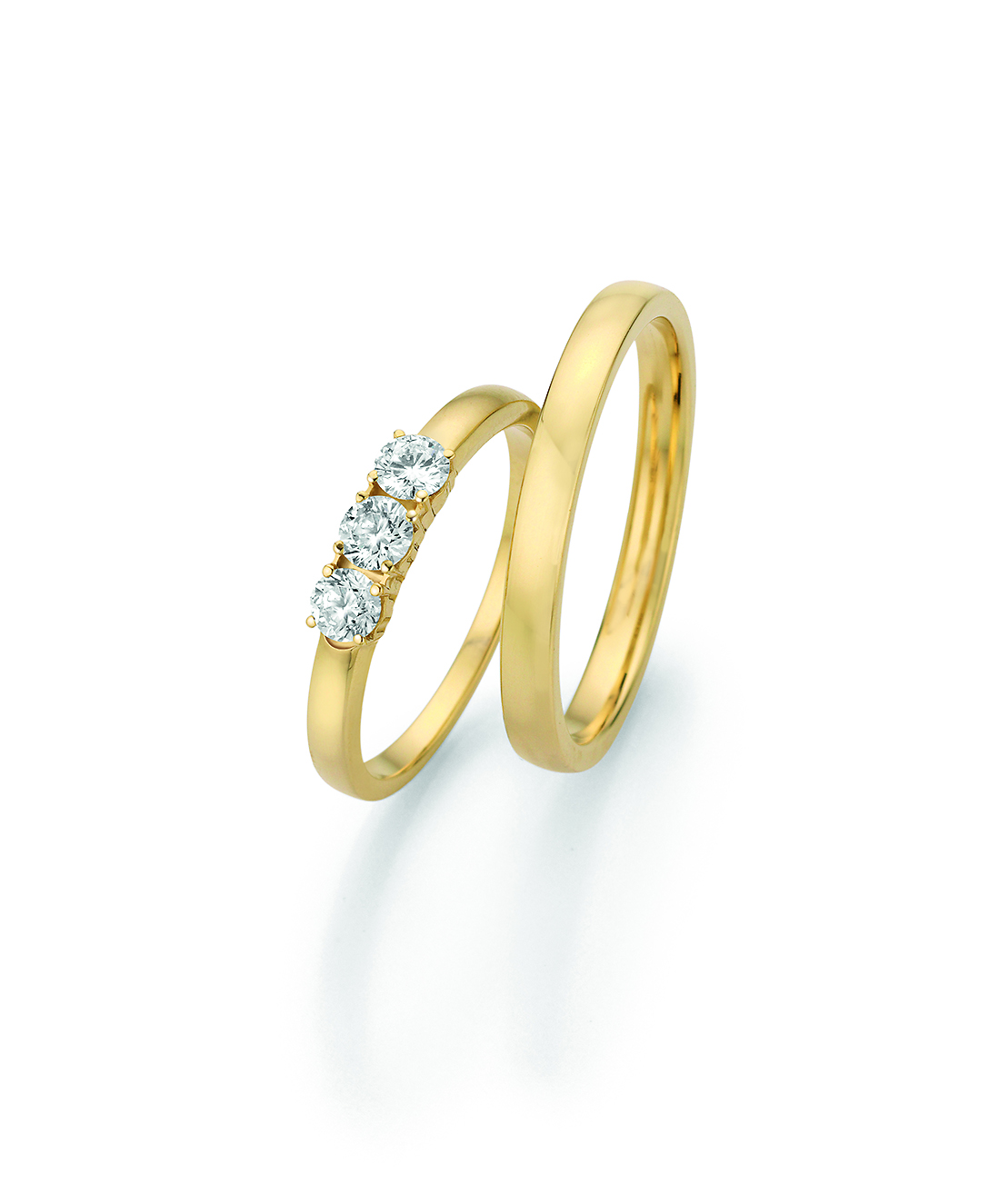 Eheringe Trauringe Trilogy Diamond 66-72070 / 66-72080