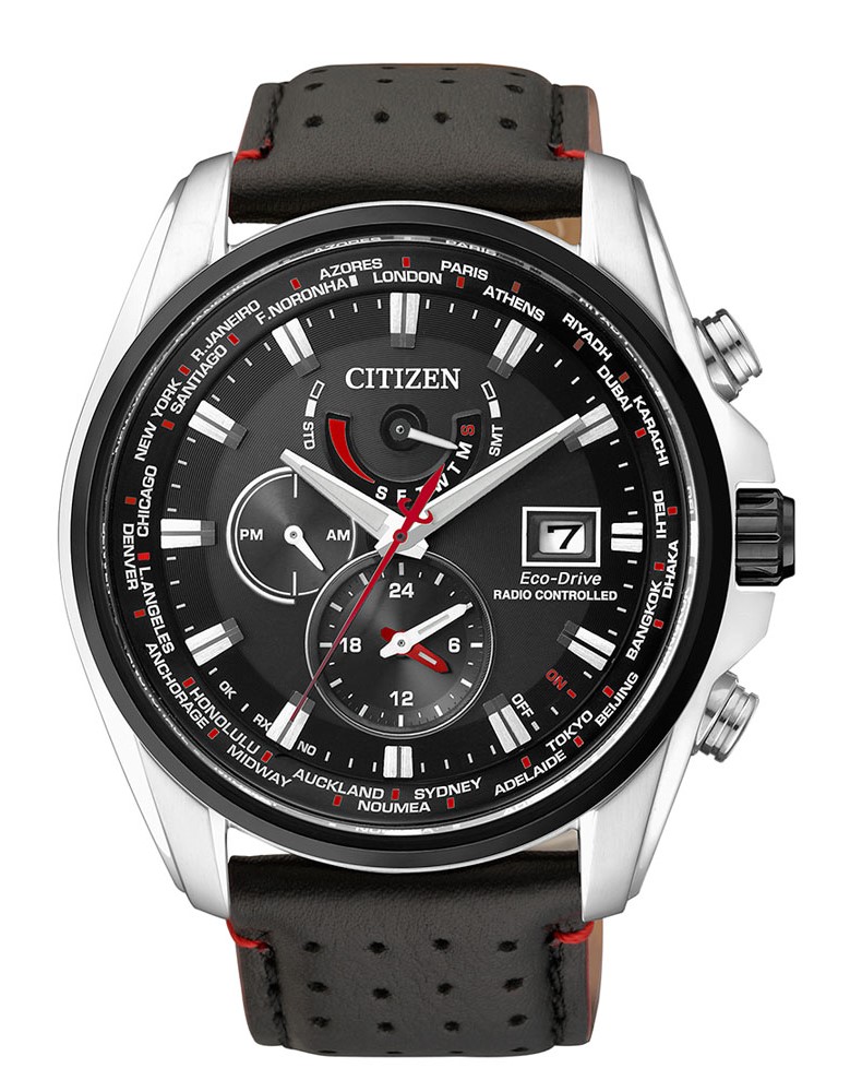 Citizen Herren Armbanduhr AT9036-08E Funk Eco-Drive