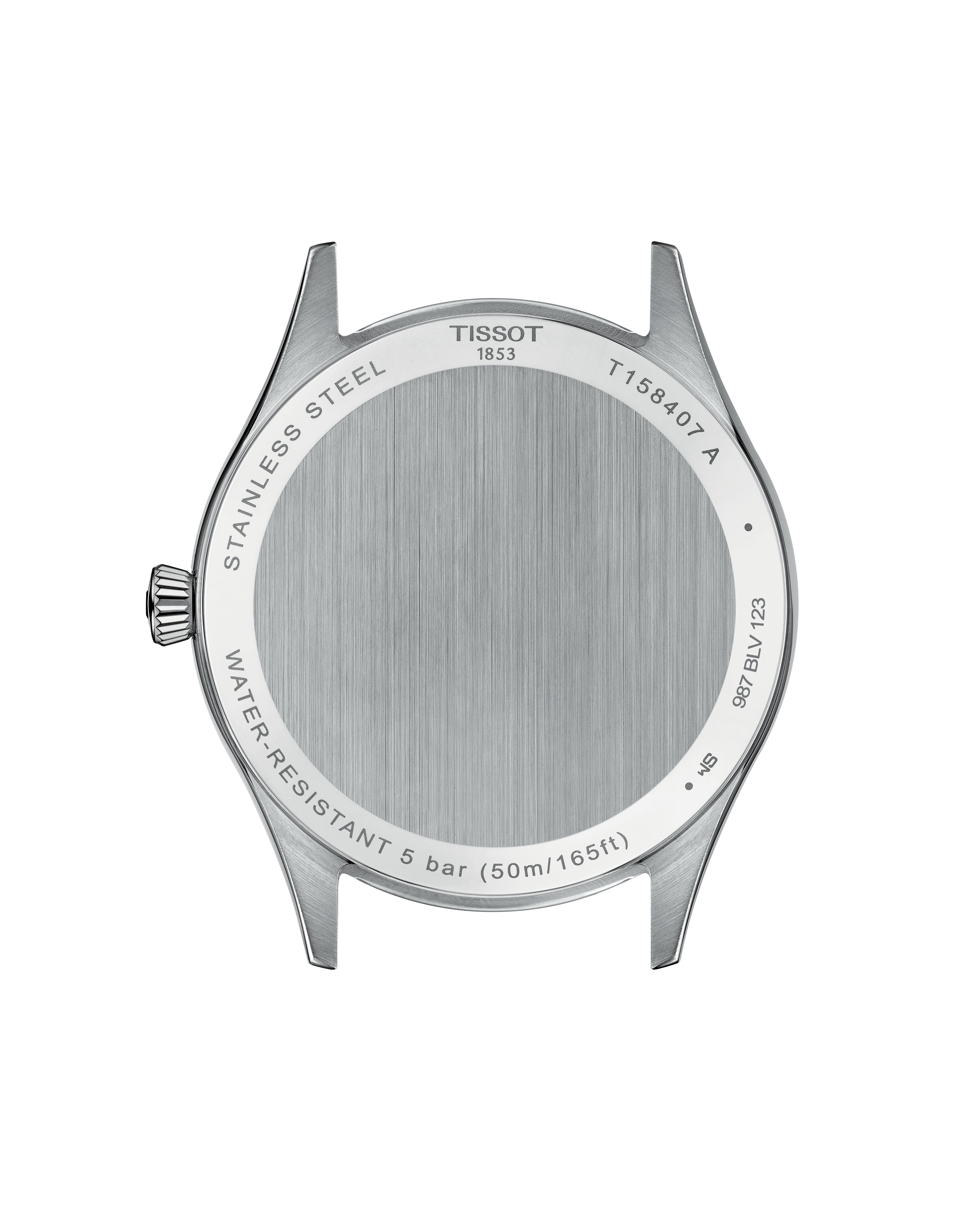 Tissot Herren Armbanduhr T158.407.11.051.00 Classic Dream 40 mm Powermatic 80 Edelstahl