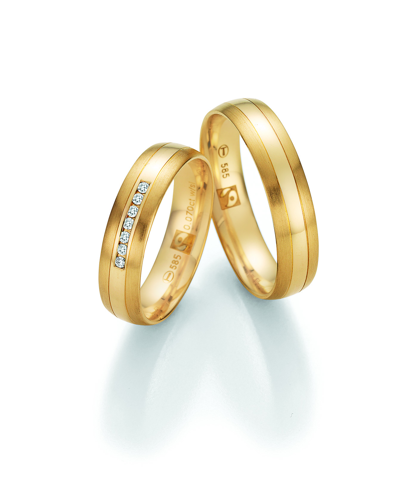 Eheringe Trauringe Fairtrade-Gold 33-30030 / 33-30040