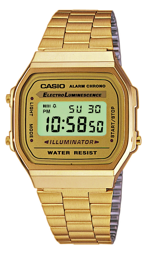 Casio Armbanduhr A168WG-9EF Vintage digital