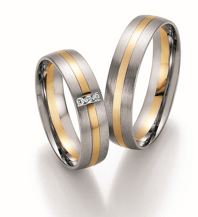 Eheringe Trauringe Ruesch Pure III 66/32130 66/32140 Weißgold Gelbgold