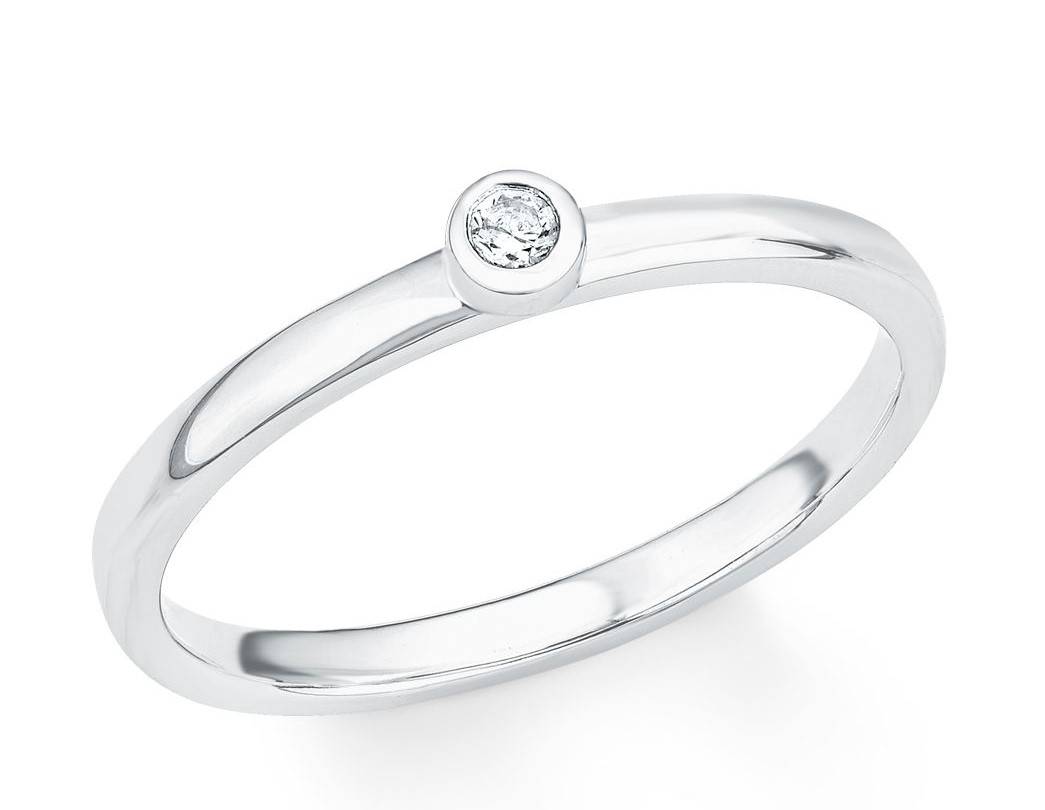 s.Oliver Damen Ring 2017203 Zirkonia Silber