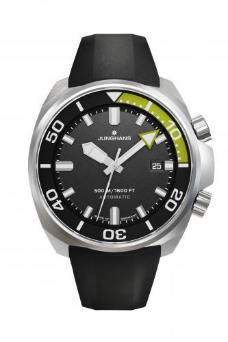 Junghans Herren Armbanduhr 027/4267.44 Aquaris Diver Automatic Edelstahl
