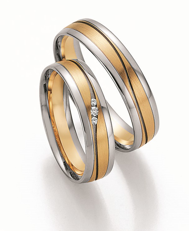 Eheringe Trauringe Ruesch Pure III 66/32050 66/32060 Weißgold Gelbgold