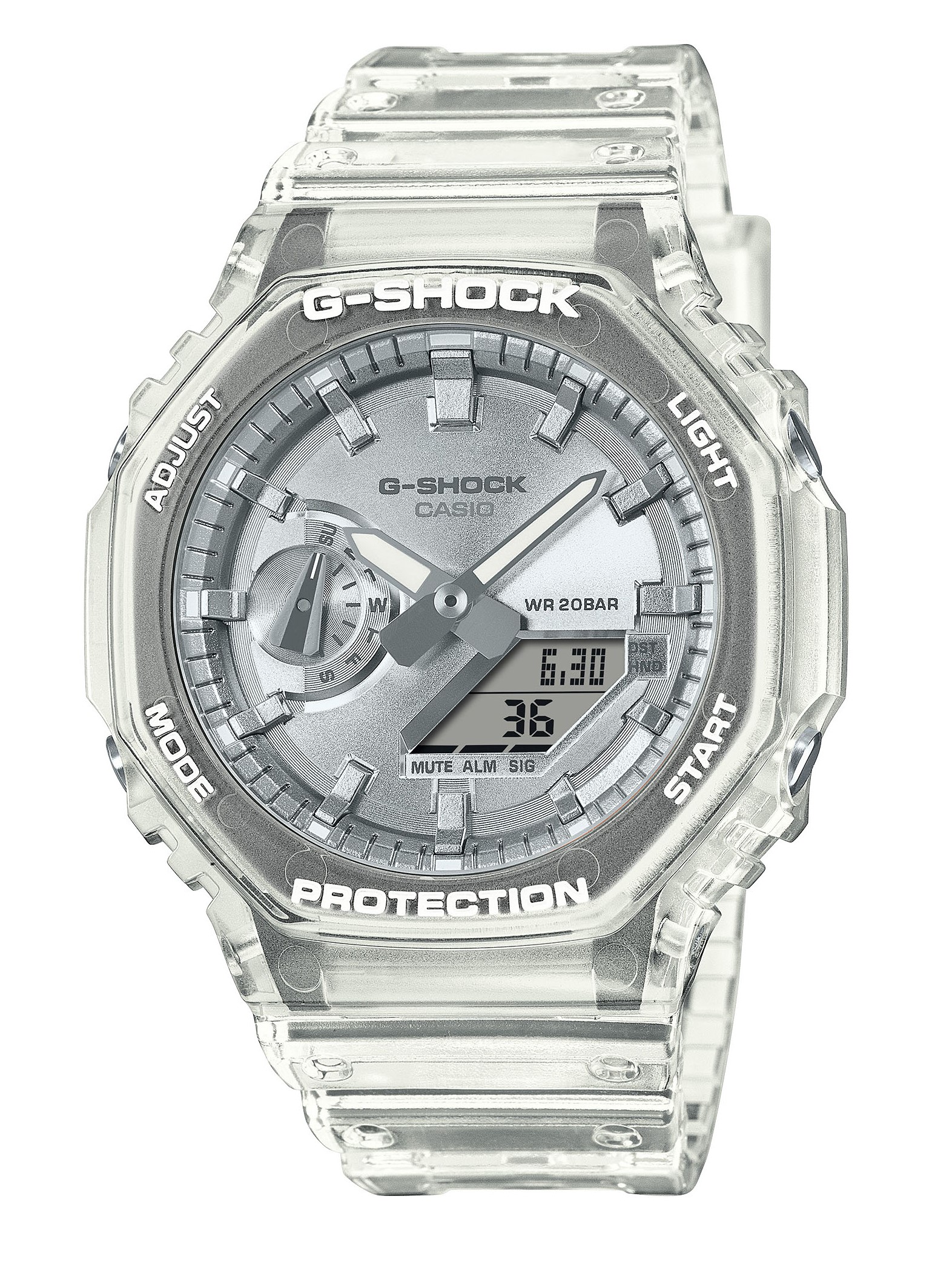 Casio Armbanduhr G-Shock GA-2100BM-7A8ER analog digital