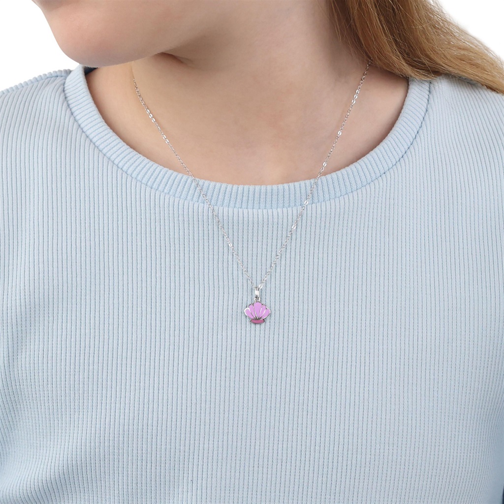 Lillifee Mädchen Halskette 2101022 mit Anhänger Muschel Silber 925