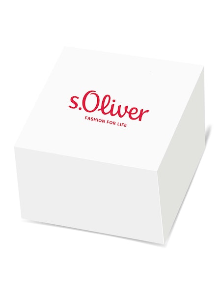 s.Oliver Damen Ohrhänger 2037817 Silber 925 mit Süßwasserzuchtperle