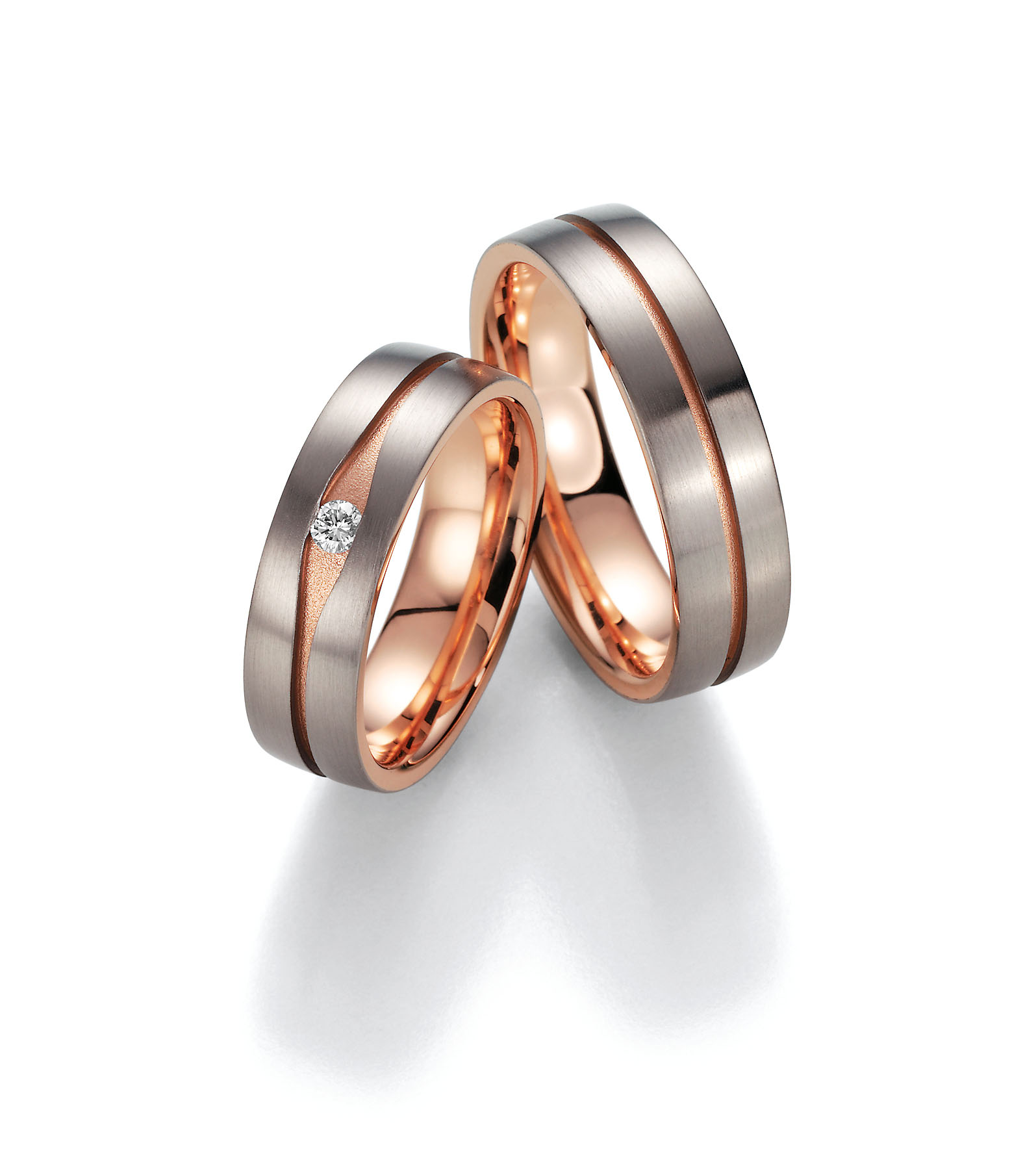 Eheringe Trauringe Honeymoon Premium B 02-40110 / 02-40120