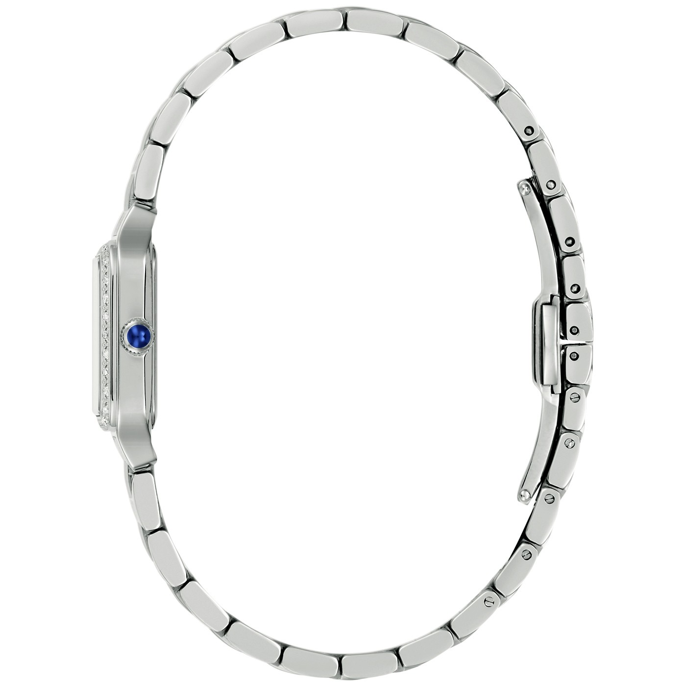 Bulova Damen Armbanduhr 96R256 Classic Edelstahl mit Diamanten