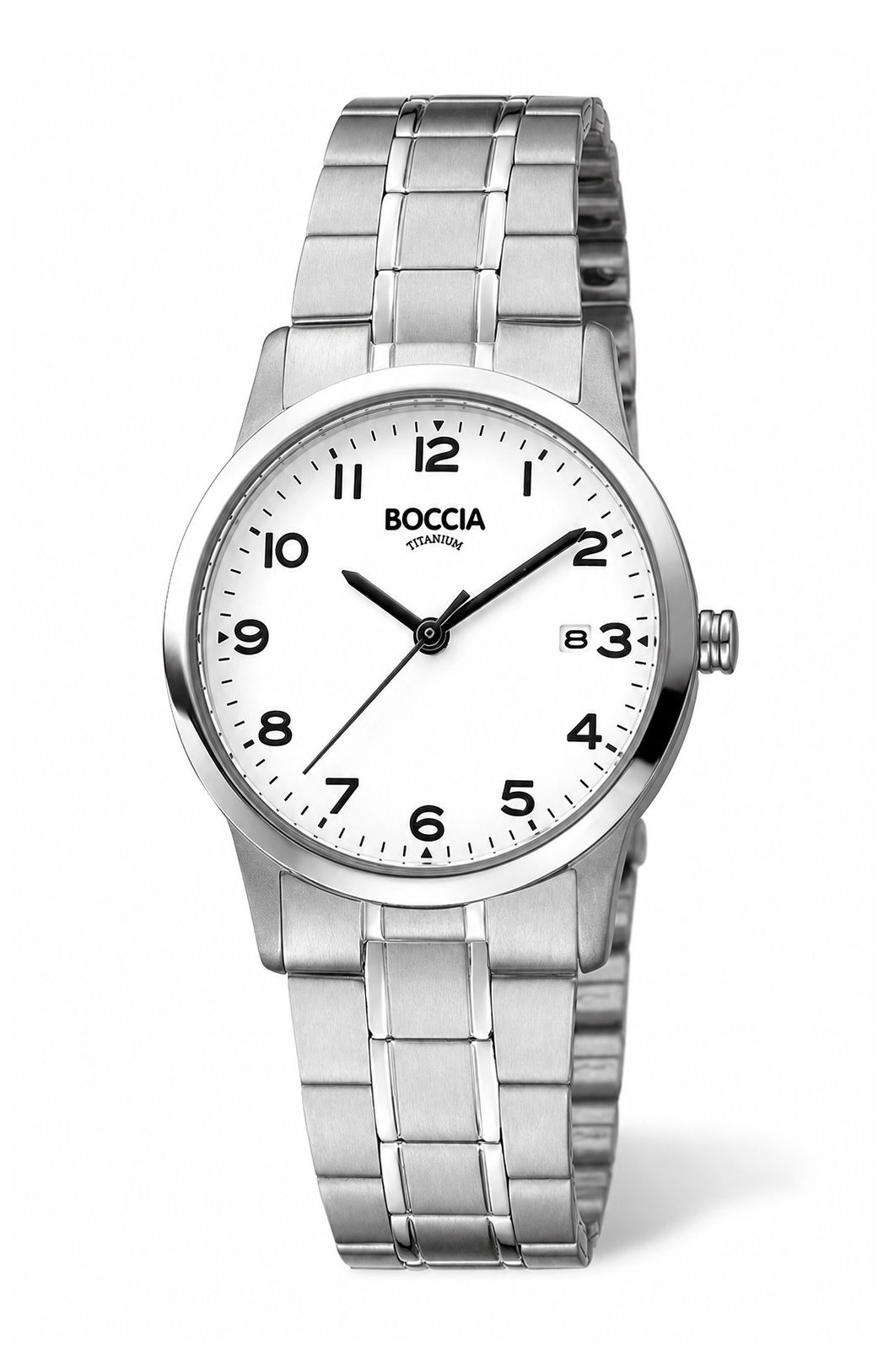 Boccia Damen Armbanduhr Classic 3302-01 Reintitan