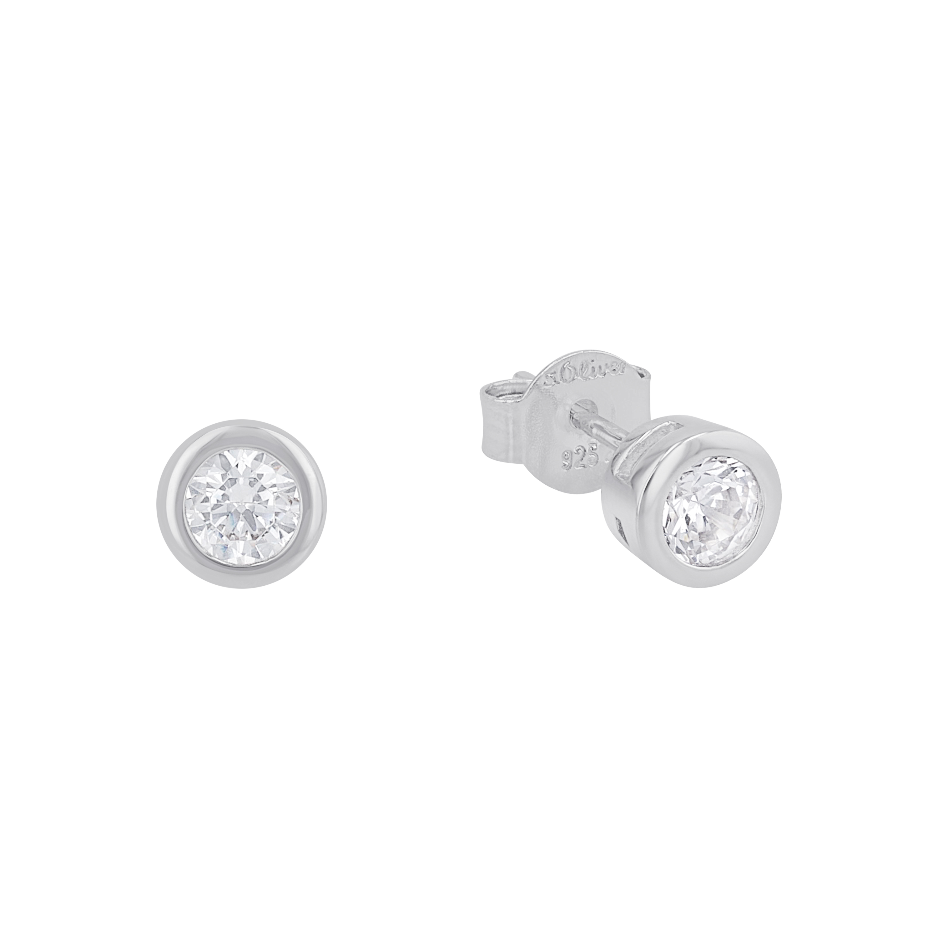 s.Oliver Ohrstecker 9079094 Silber Zirkonia