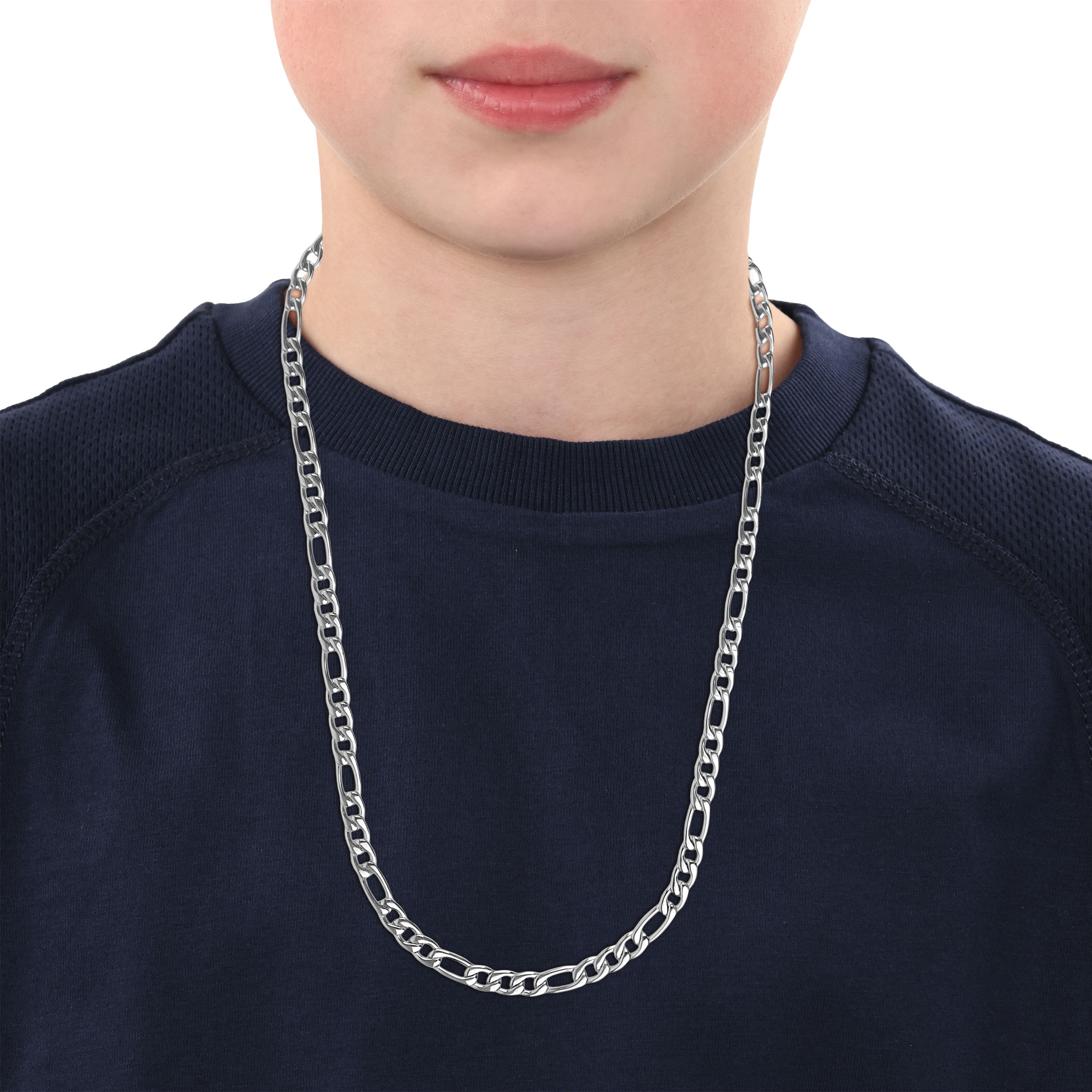Tom Tailor Jungen Halskette 2101399 Edelstahl Figarogliederung