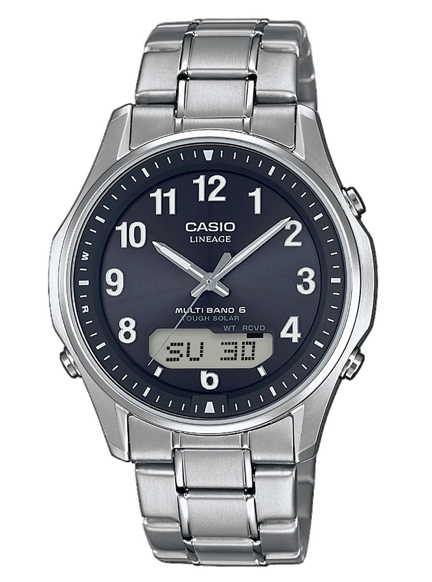 Casio Herren Armbanduhr LCW-M100TSE-1A2ER Funkuhr Solar Titan