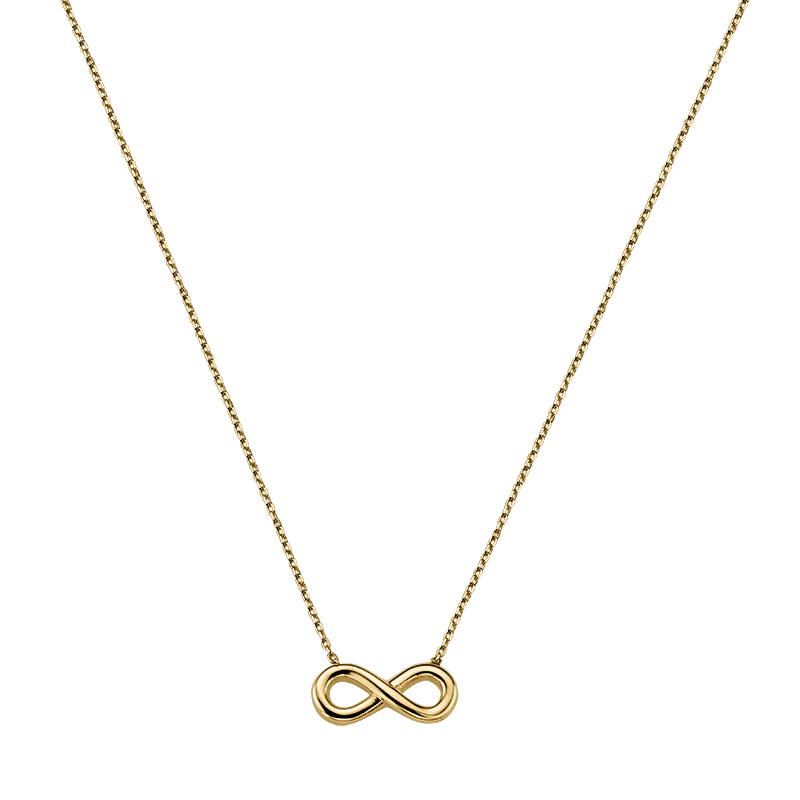 CEM Damen Halskette G3-00168C Infinity 333 Gold