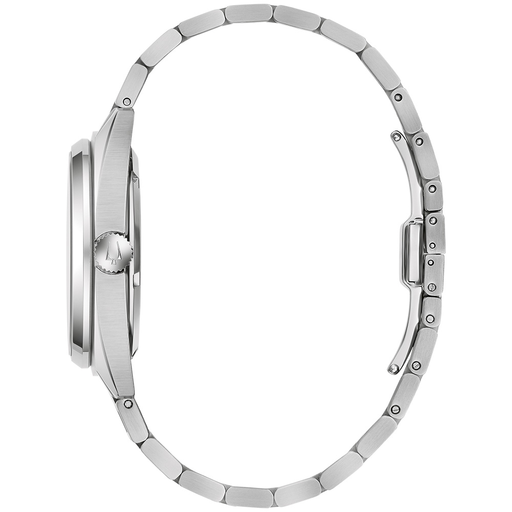 Bulova Herren Armbanduhr 96A292 Classic Automatik Edelstahl