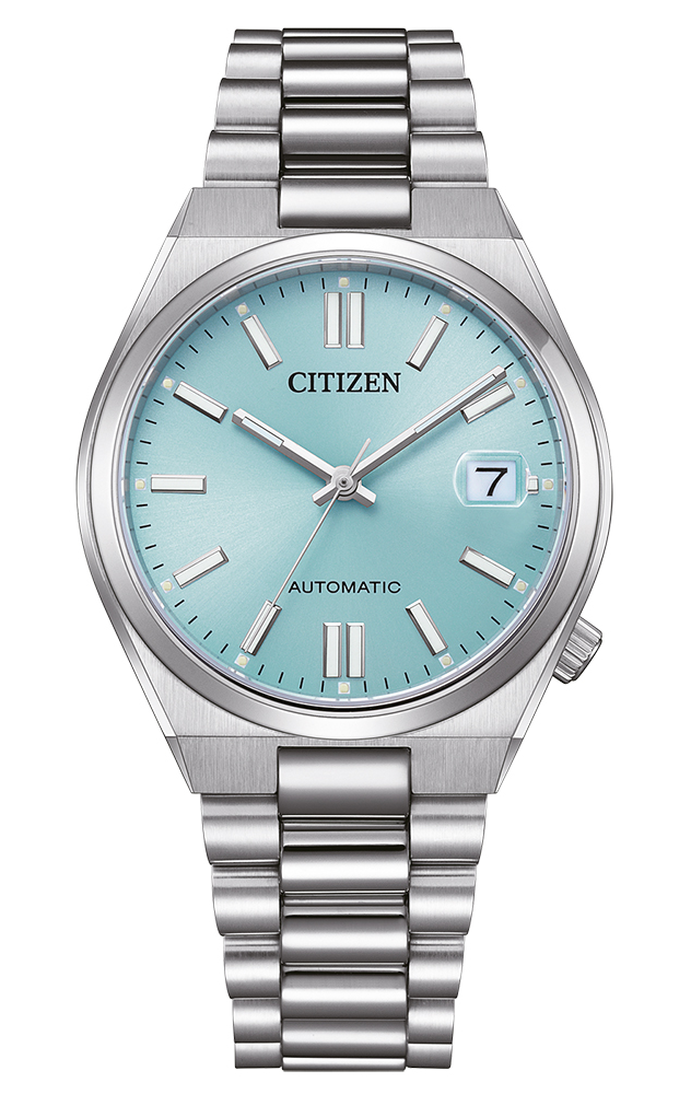 Citizen Herren Armbanduhr NJ0200-50L Automatik Edelstahl