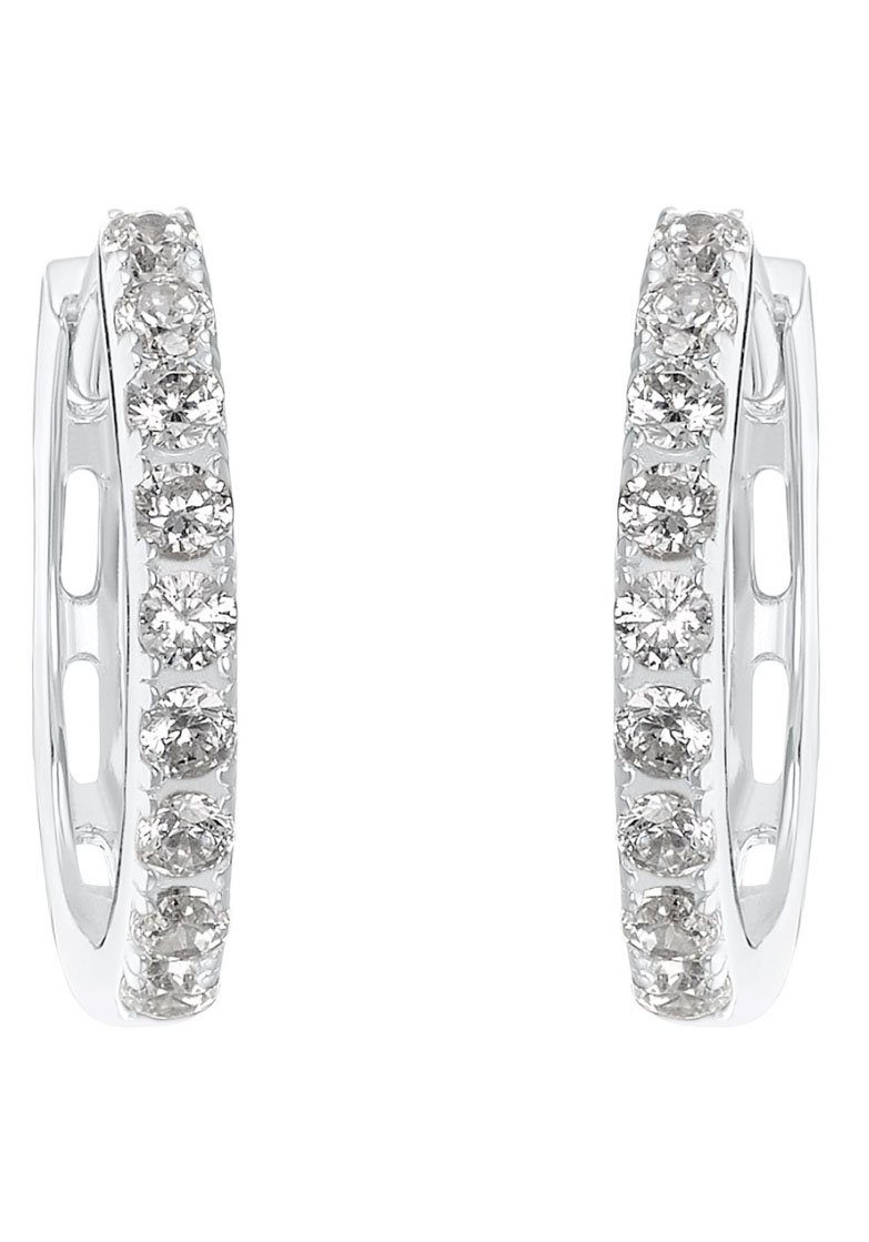 s.Oliver Damen Creolen 2032848 Silber 925/- Zirkonia synth.