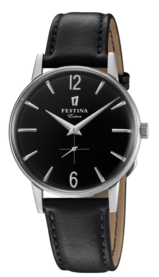 Festina Herren Armbanduhr F20248/4 Classic Extra Neuauflage von 1948
