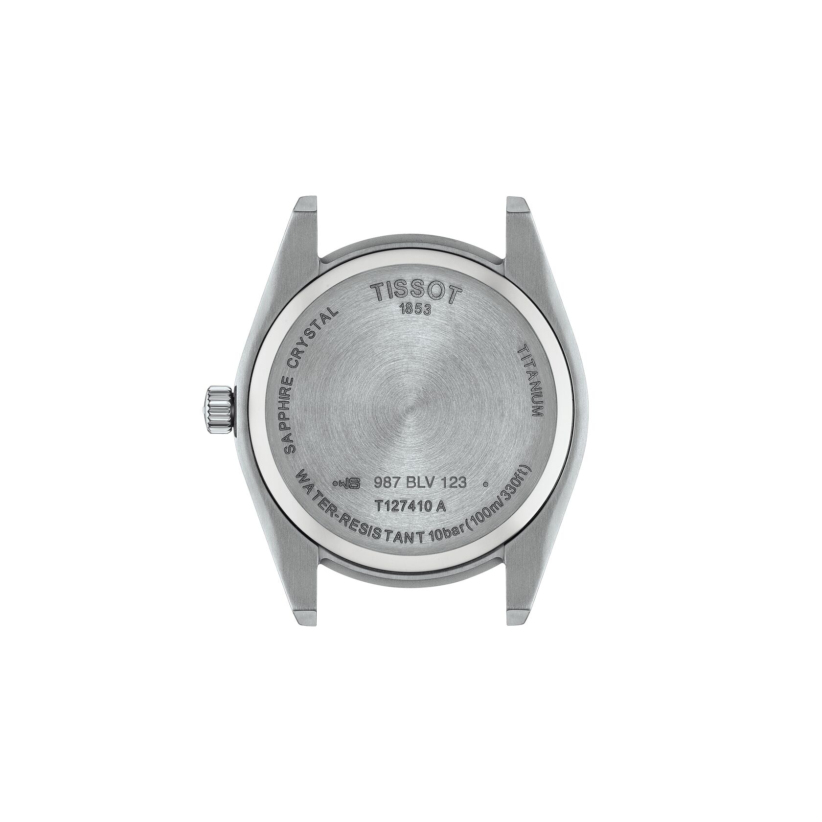 Tissot Herren Armbanduhr T127.410.44.081.00 Gentleman 40mm Edelstahl mit Grauem Zifferblatt