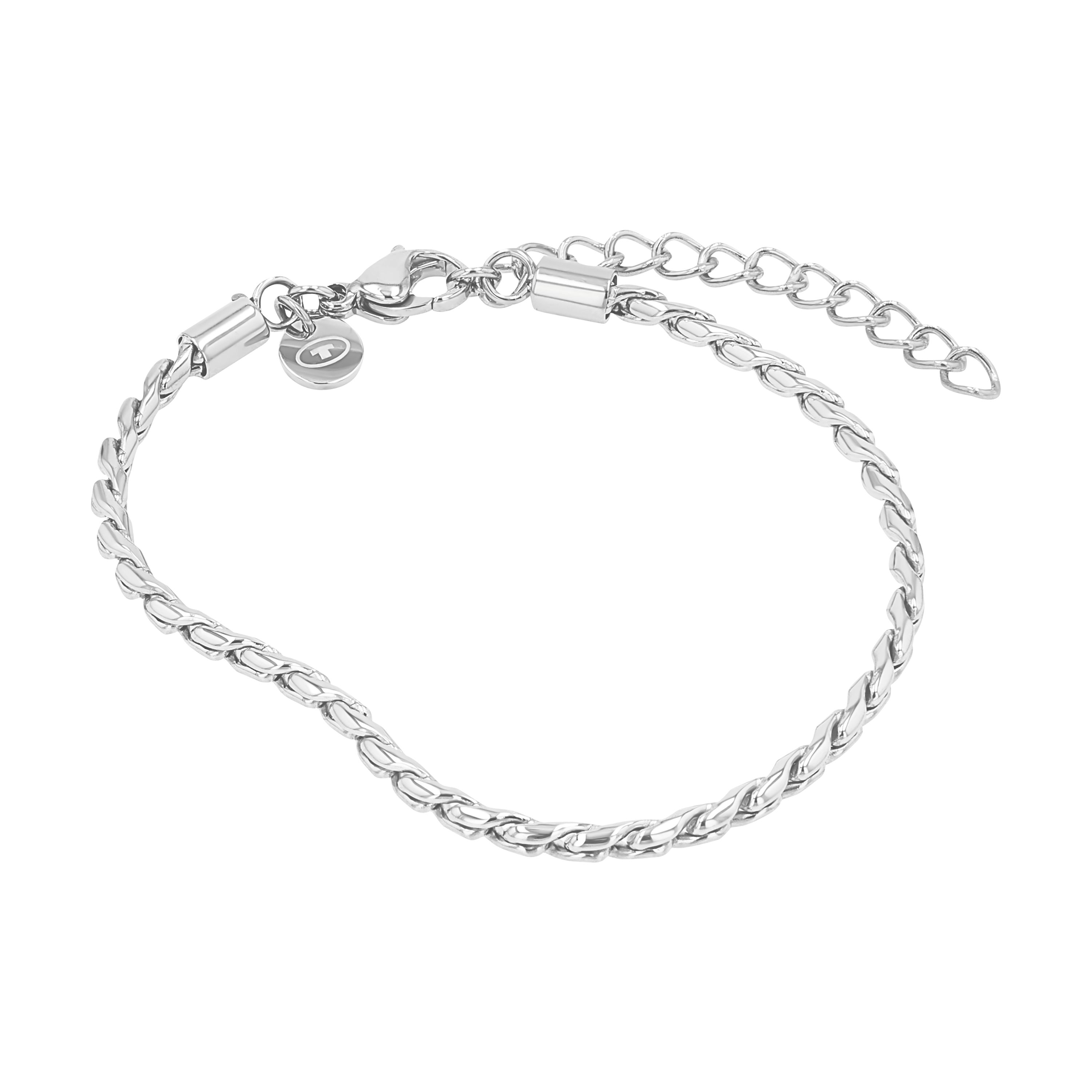 Tom Tailor Damen Armband 2101370 Edelstahl Fantasiegliederung