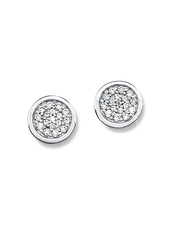 s.Oliver Damen Ohrstecker 9079155 Silber 925 Zirkonia