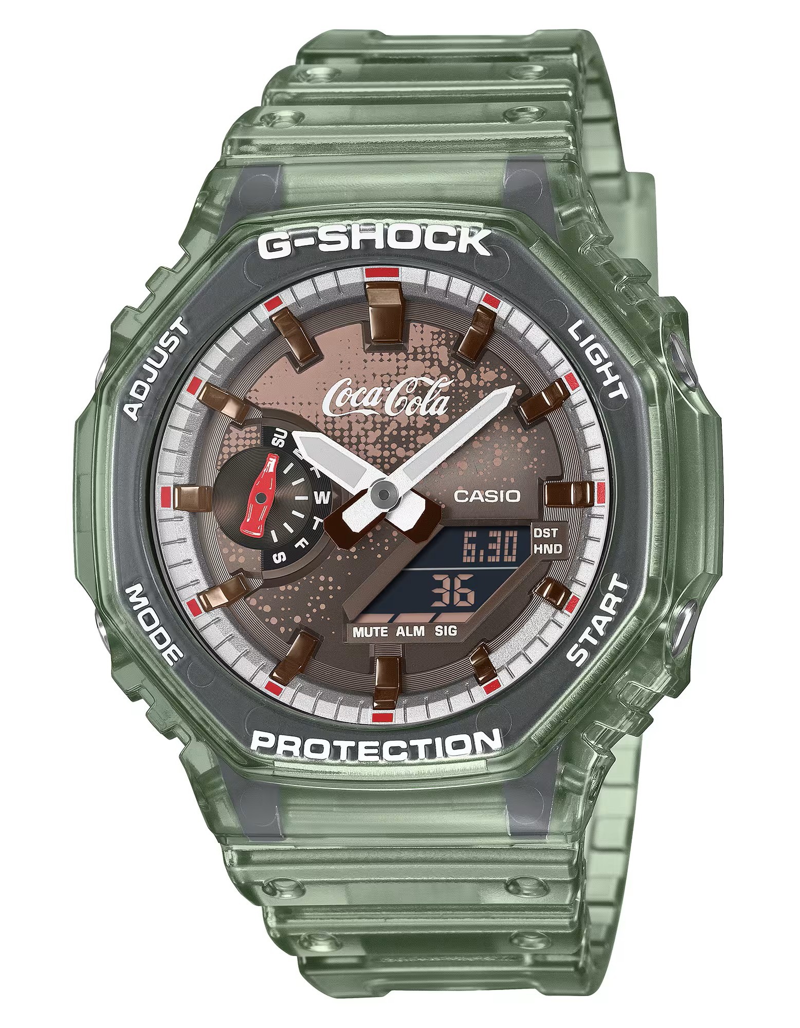 Casio Armbanduhr GA-2100CC-3AER G-SHOCK x Coca-Cola® Limited Edition
