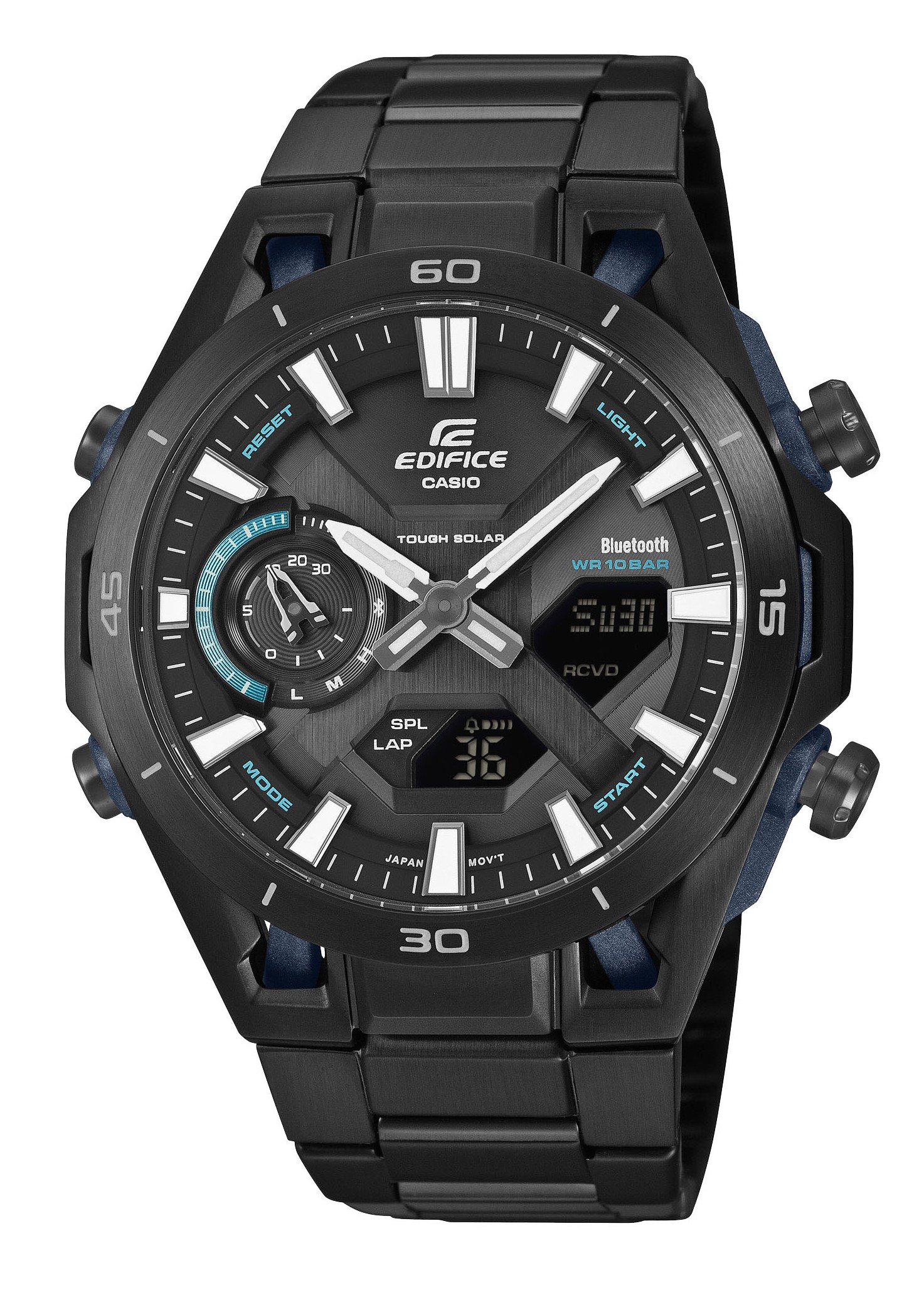 Casio Herren Armbanduhr Edifice SOSPENSIONE ECB-2300DC-1AEF Bluetooth® Smart Solar