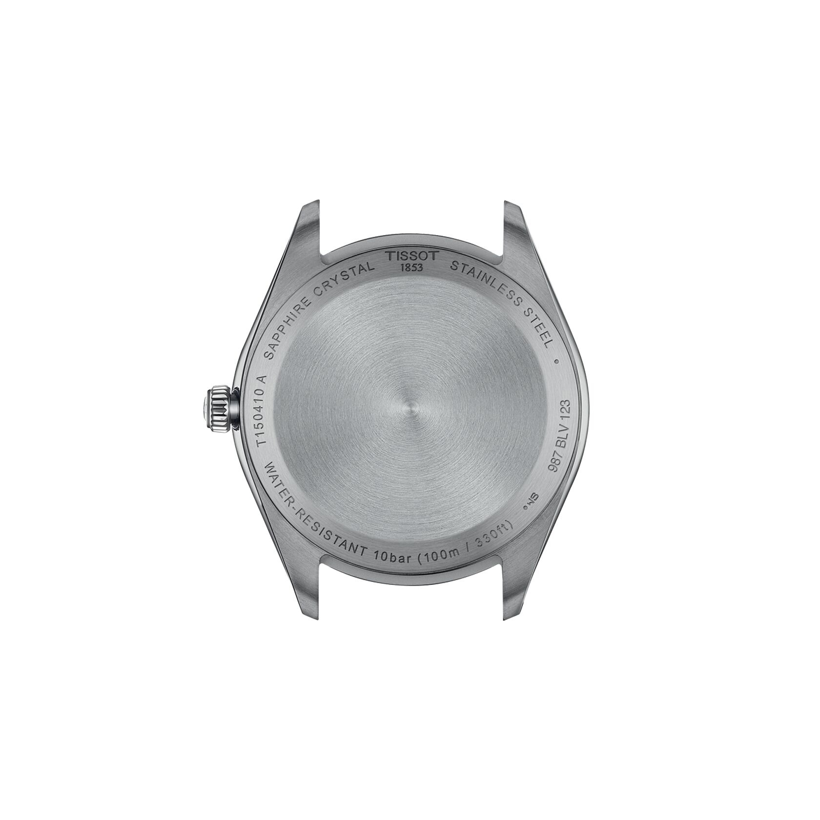 Tissot Herren Armbanduhr T150.410.22.041.00 PR 100 40mm Edelstahl bicolor mit dunkelblauem Zifferblatt