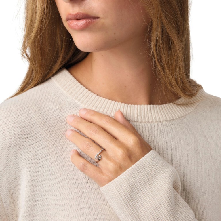 Tom Tailor Damen Ring 2101818 2101819 2101820 2101821 Silber mit  synth. Zirkonia