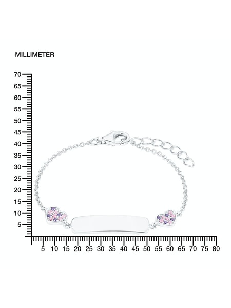 Lillifee Ident Armband 2027208 Herz Silber 925