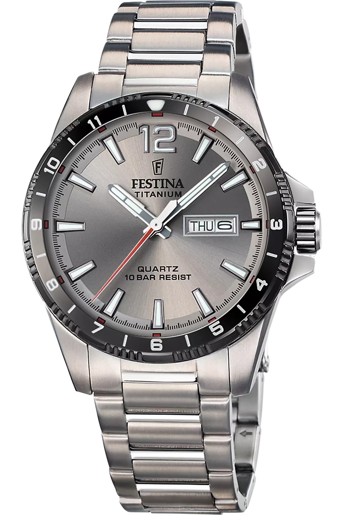 Festina Herren Armbanduhr F20698/1 Titan grau