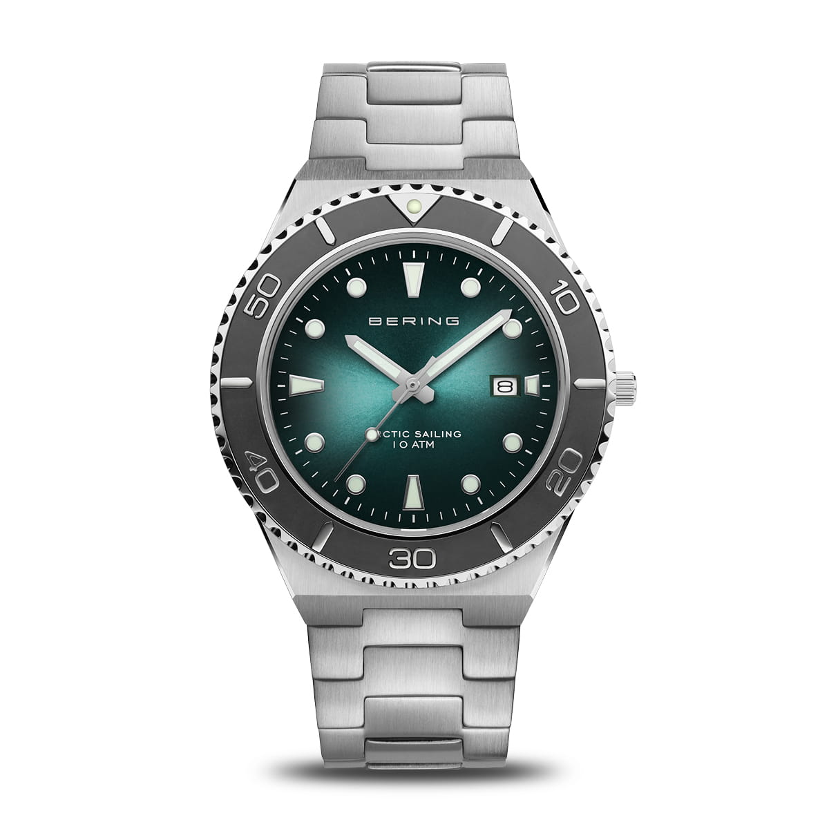 Bering Herren Armbanduhr 18940-708  Arctic Sailing Edelstahl