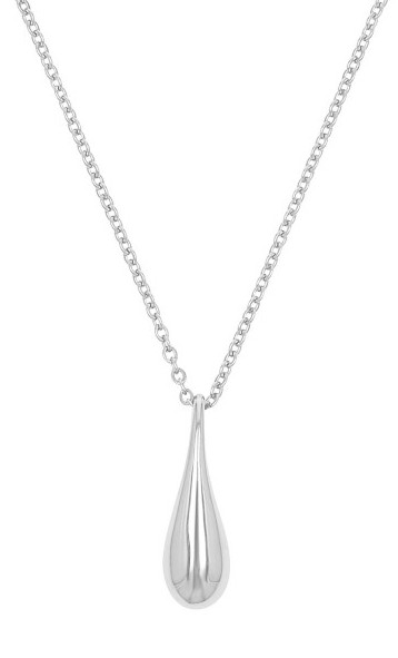 Tom Tailor Damen Halskette 2100536 Edelstahl mit Anhänger Tropfen