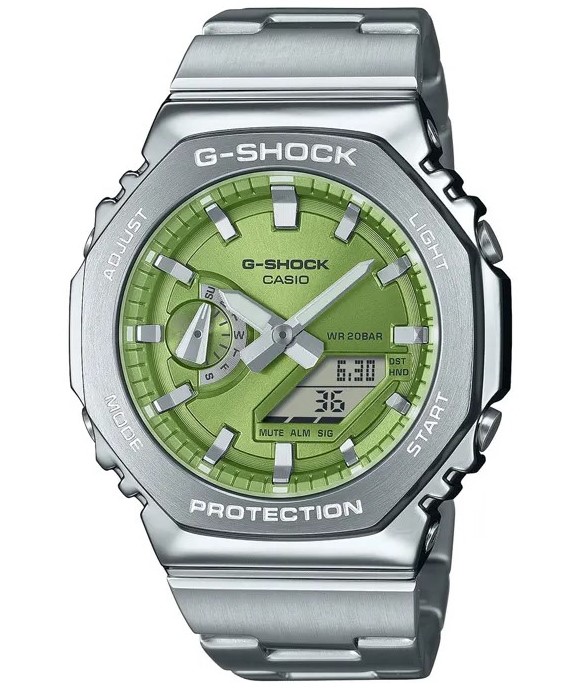 Casio Herren Armbanduhr G-Shock GM-2110D-3AER analog digital