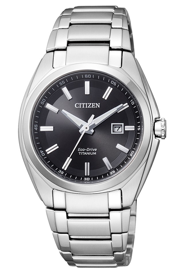 Citizen Damen Armbanduhr Eco Drive EW2210-53E Super Titanium