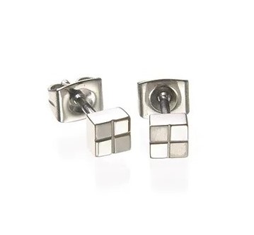 Boccia Damen Ohrstecker 0518-01 Titan