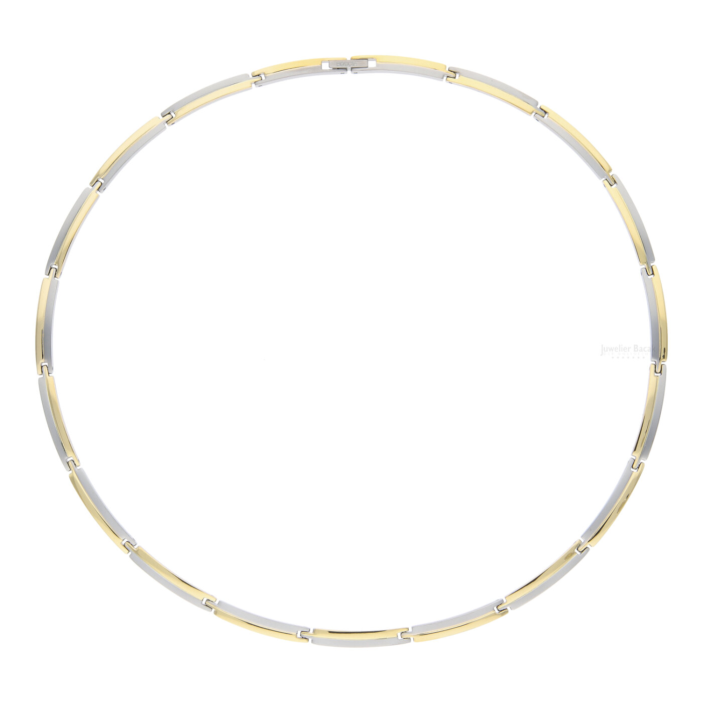 Boccia Damen Collier 08021-02 Titan bicolor goldplattiert