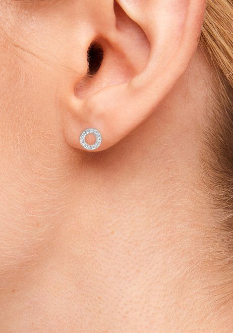 s.Oliver Damen Ohrstecker 2034385 Silber 925 Zirkonia synth.