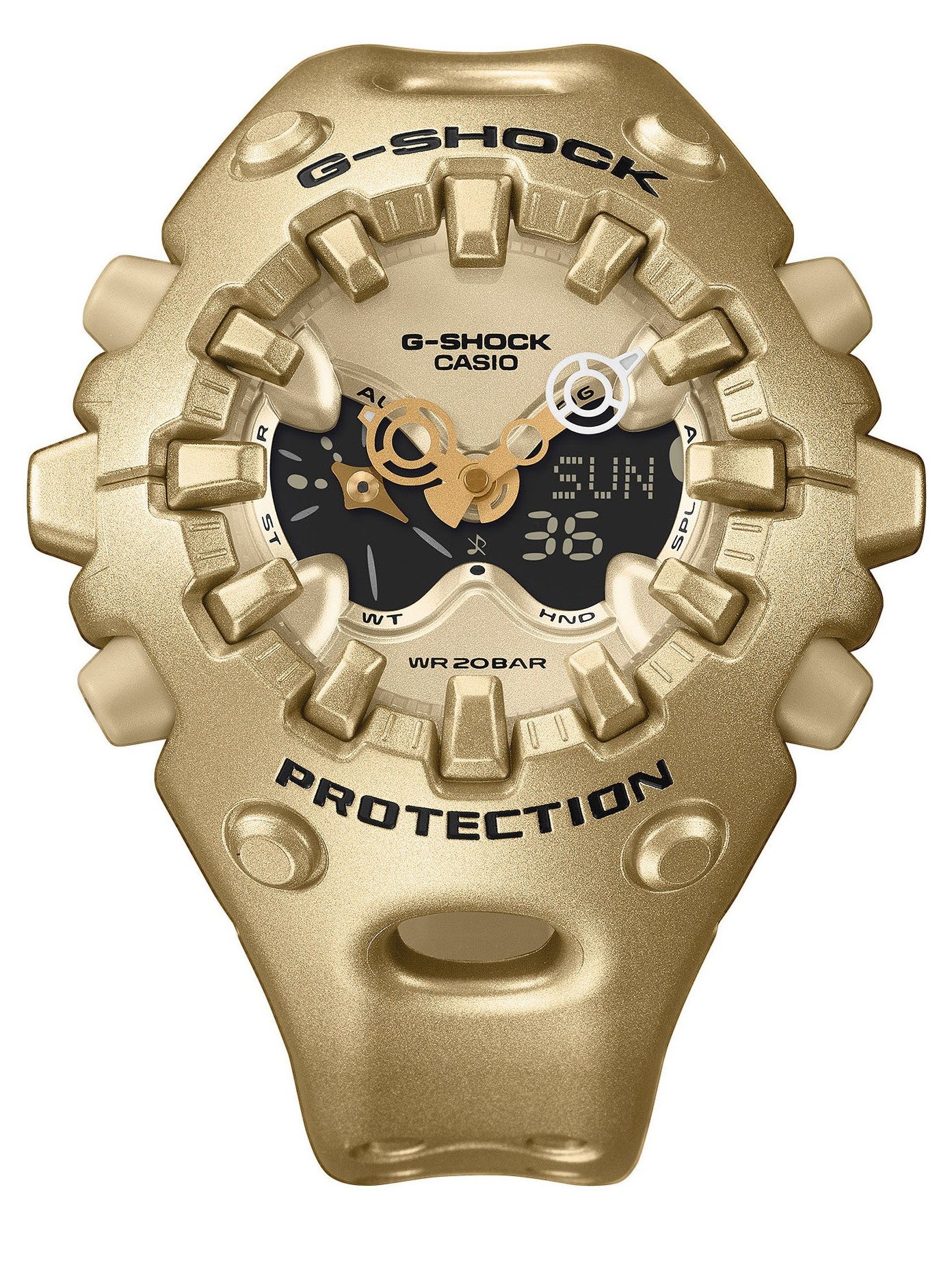 Casio Herren Armbanduhr G-Shock GA-V01A-9AER analog-digital gold