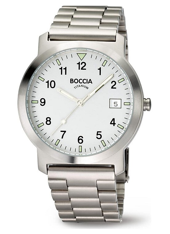 Boccia Herren Armbanduhr 3630-01 Sport Titan