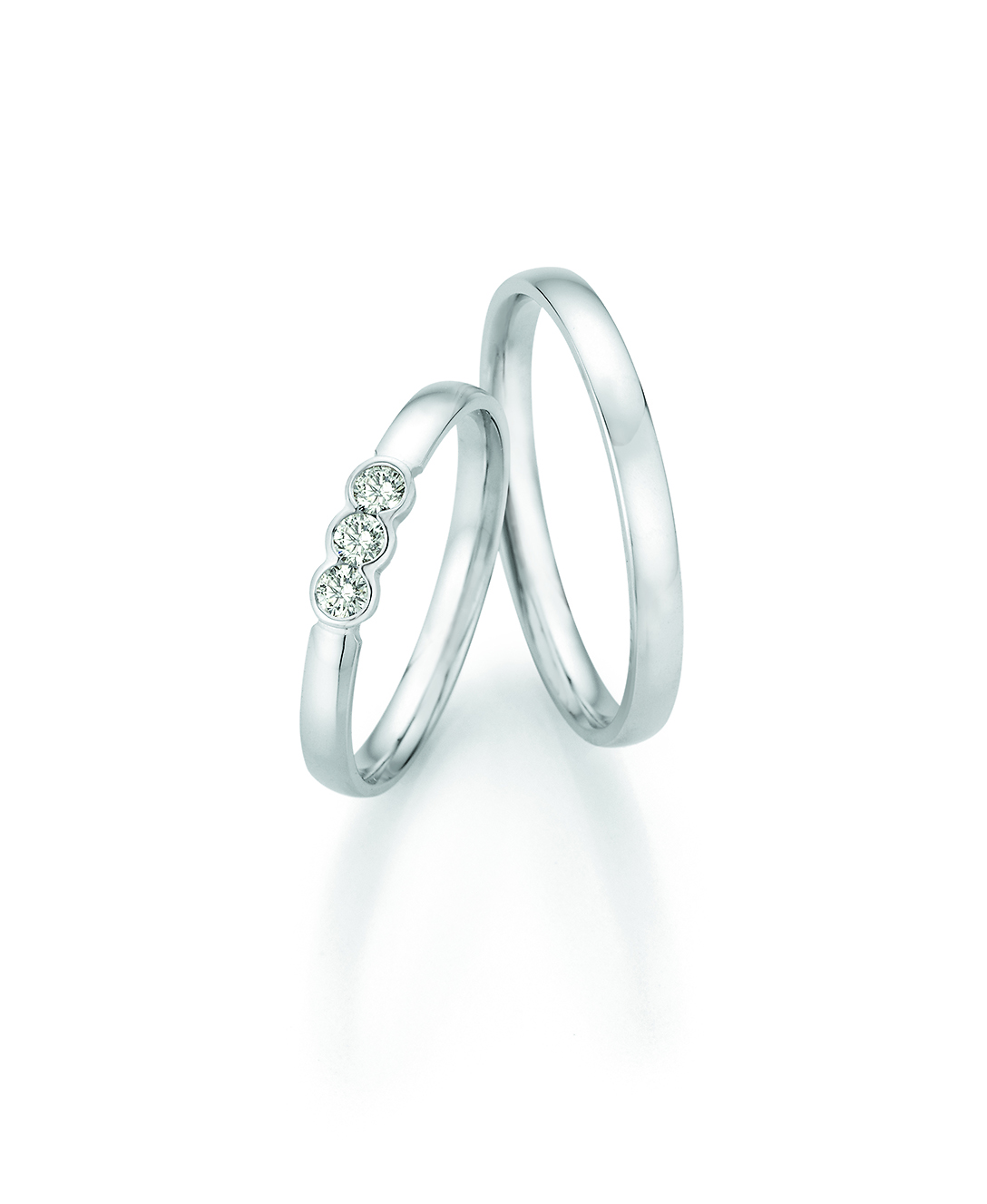 Eheringe Trauringe Trilogy Diamond 66-72090 / 66-72100