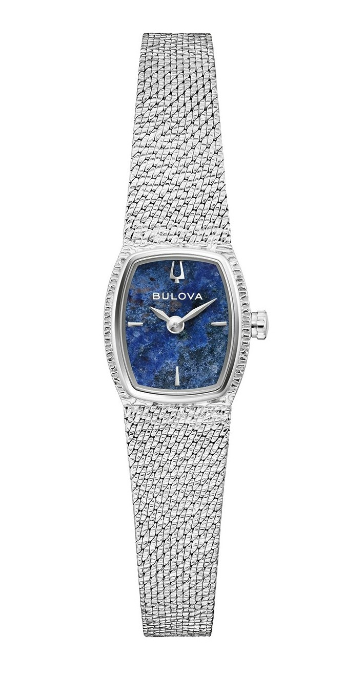 Bulova Damen Armbanduhr 96L343 Goddess of Time Edelstahlmilanaise