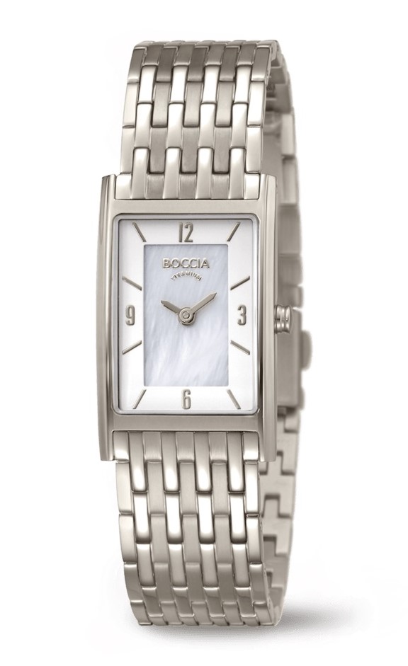Boccia Damen Armbanduhr 3212-07 Style Titan