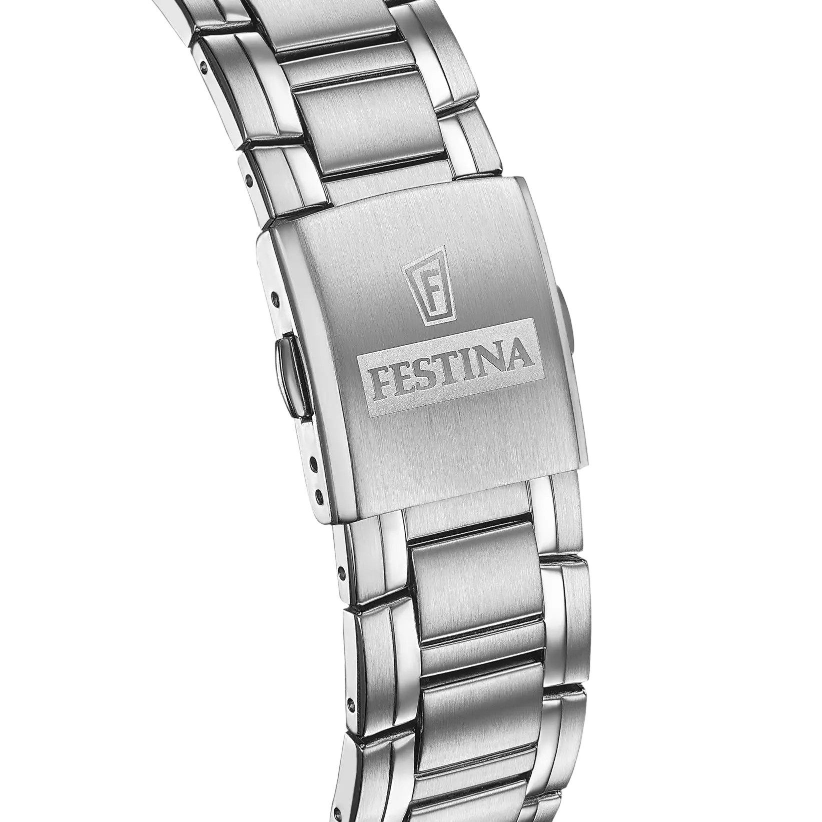 Festina Herren Armbanduhr Timeless Chronograph F20704/4 Edelstahl