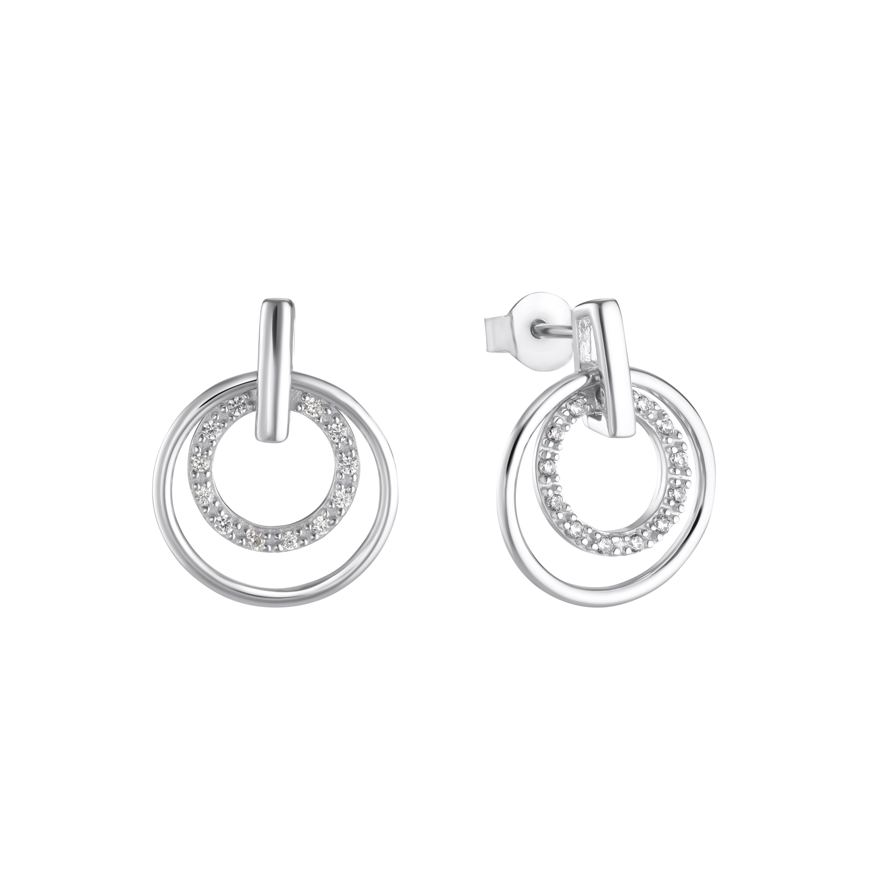 s.Oliver Damen Ohrstecker 2034502 Silber 925 Zirkonia synth.