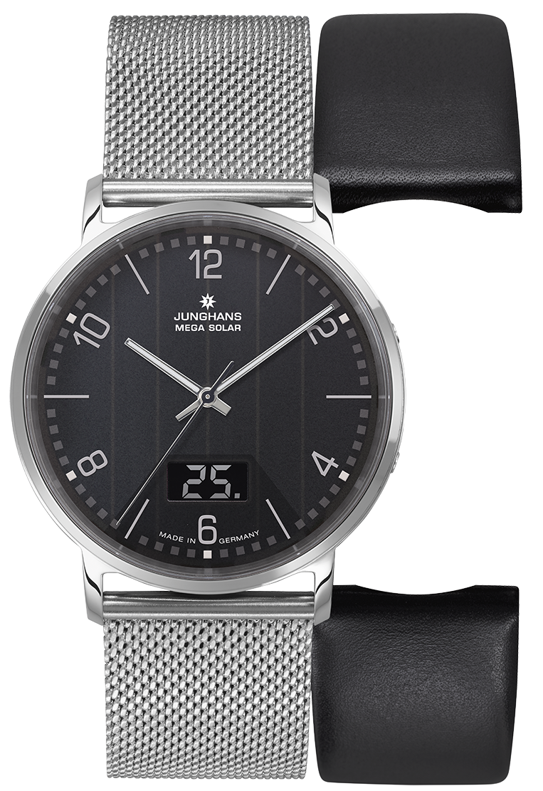 Junghans Herren Armbanduhr 056/4628.44 Milano Mega Solar