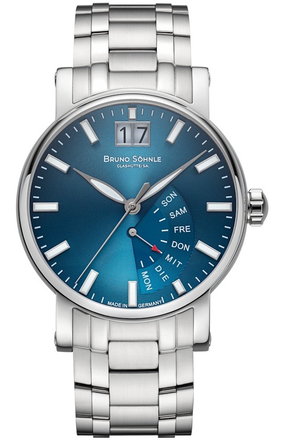 Bruno Söhnle Herren Armbanduhr 17-13073-346 Pesaro I Edelstahl