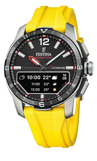 Festina Herren Armbanduhr F23000/A Connected D Gelb